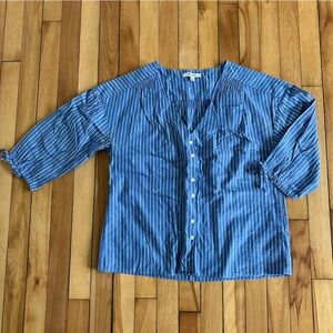 Madewell Striped Blouse